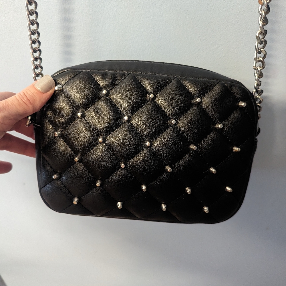 Rebecca Minkoff studded camera bag